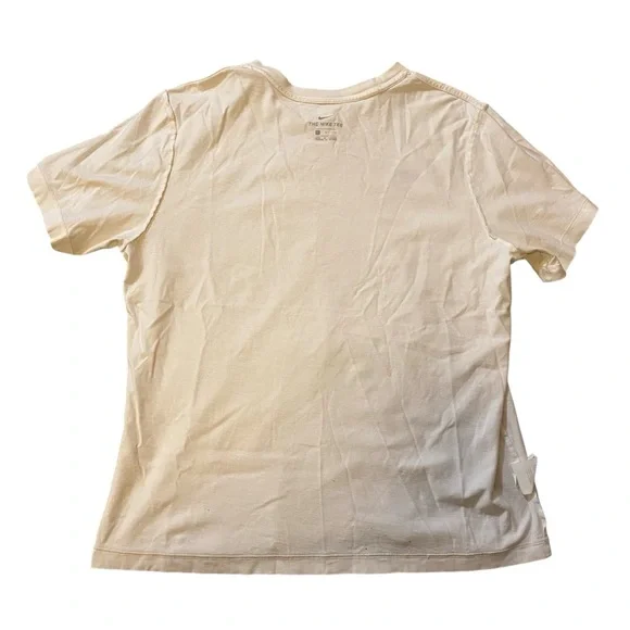 THE NIKE TEE Men's T-shirt Sweatshirt 100% Cotton White Size L - Picture 10 of 14